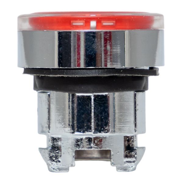 Механизм кнопки исполнительный XB4 красн. плоский возвратный без фиксации с подсветкой PROxima EKF XB4BW-R