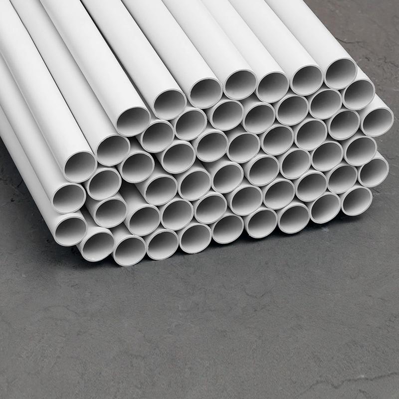 Труба гладкая ПВХ жесткая легкая d16мм сер. (дл.2м) TOKOV ELECTRIC TKE-THG-PVC-16-2-C06