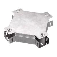 Ответвитель для лотка Х-образный 50х50 с крышкой Стандарт Промрукав PR16.0573