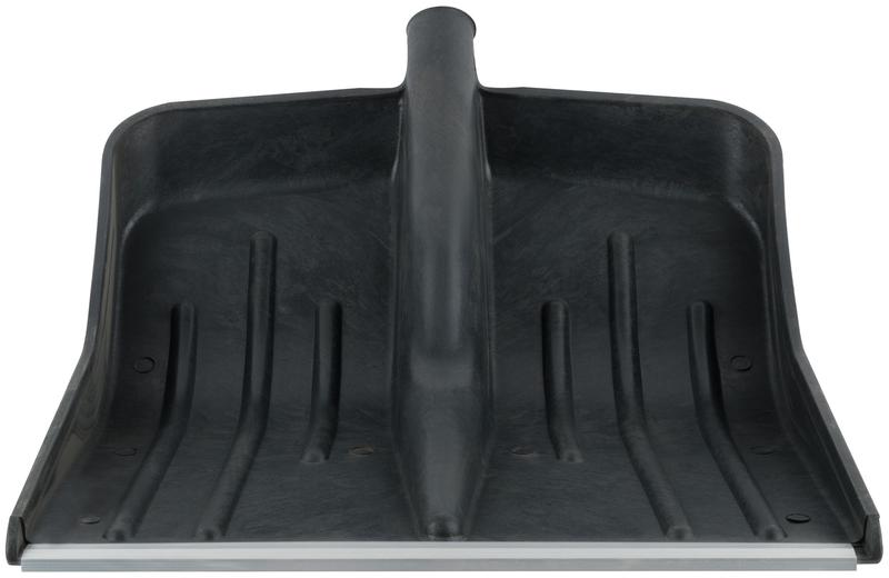 Лопата для уборки снега большая 420х420мм без черенка пластик. 68100